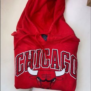 Chicago bulls red hoodie